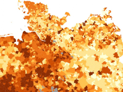 Das Bild zeigt einen Kartenausschnitt der Karte Realsteuern